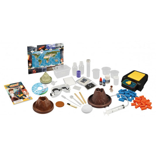 ניסויים לחקר מזג האוויר, מחזור המים וצמיחת צמחים
מכילה כלי מדידה וחומרים בטוחים