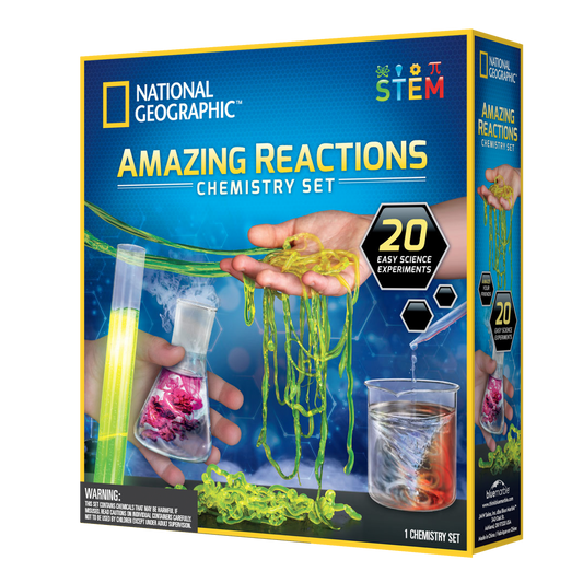 ערכת ניסויים בכימיה מבית נשיונל ג'יאוגרפיק National Geographic
