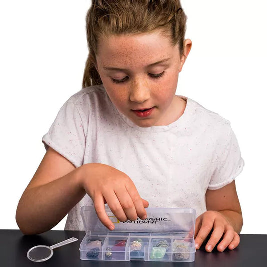 ערכת מחקר סלעים ומינרלים מבית נשיונל ג'יאוגרפיק National Geographic