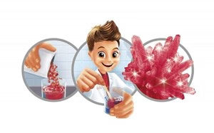 ערכת מדע לילדים, ניסויים לילדים, מיני מעבדה גידול קריסטלים - Buki France