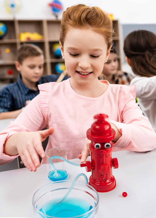 ערכת רובוטיקה לילדים, רובוטים לילדים, רובוט ברז שטיפה - 4M