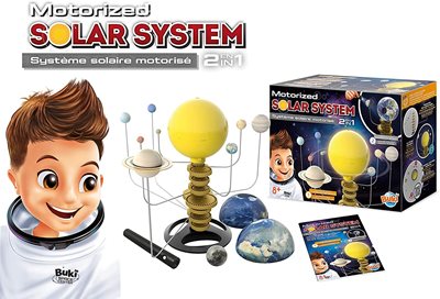 ערכת מדע לילדים, מערכת סולארית שולחנית לילדים מבית בוקי צרפת Buki France