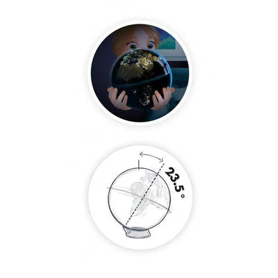 גלובוס לילדים, גלובוס יום ולילה מסתובב מבית בוקי צרפת BUKI France