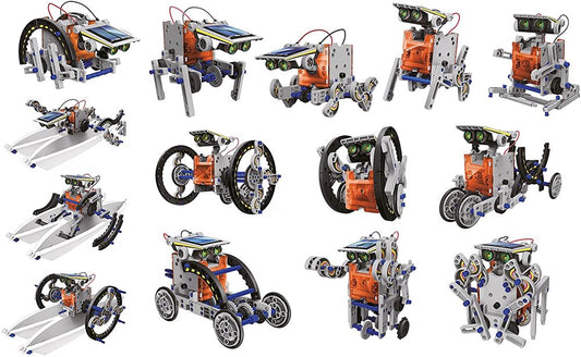 ערכת מדע והרכבת רובוט וכלי תחבורה לילדים מבית בוקי צרפת Buki France