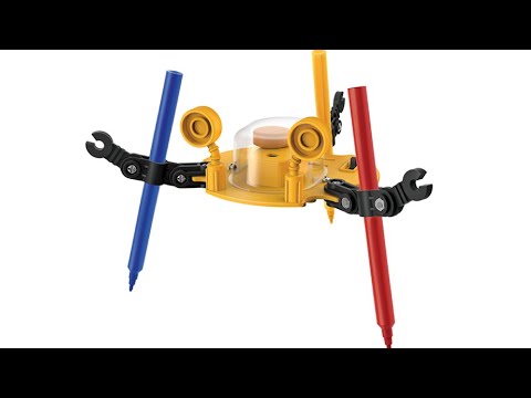 רובוט לילדים, ערכת רובוט ציור לילדים- רובוט מצייר לשעות של יצירה וכיף KidzRobotix