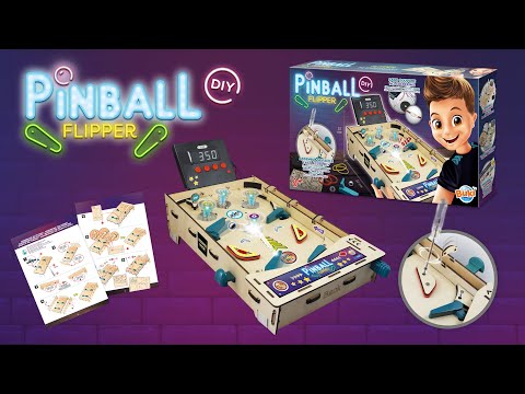 אלקטרוניקה לילדים, ערכת חשמל לילדים – הרכבת פינבול מבית בוקי צרפת Buki France