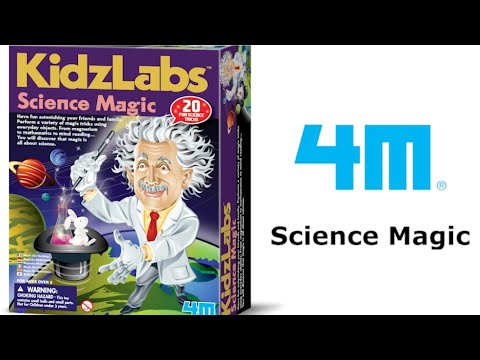 סרטון לערכת קסם ומדע בבית לילדים