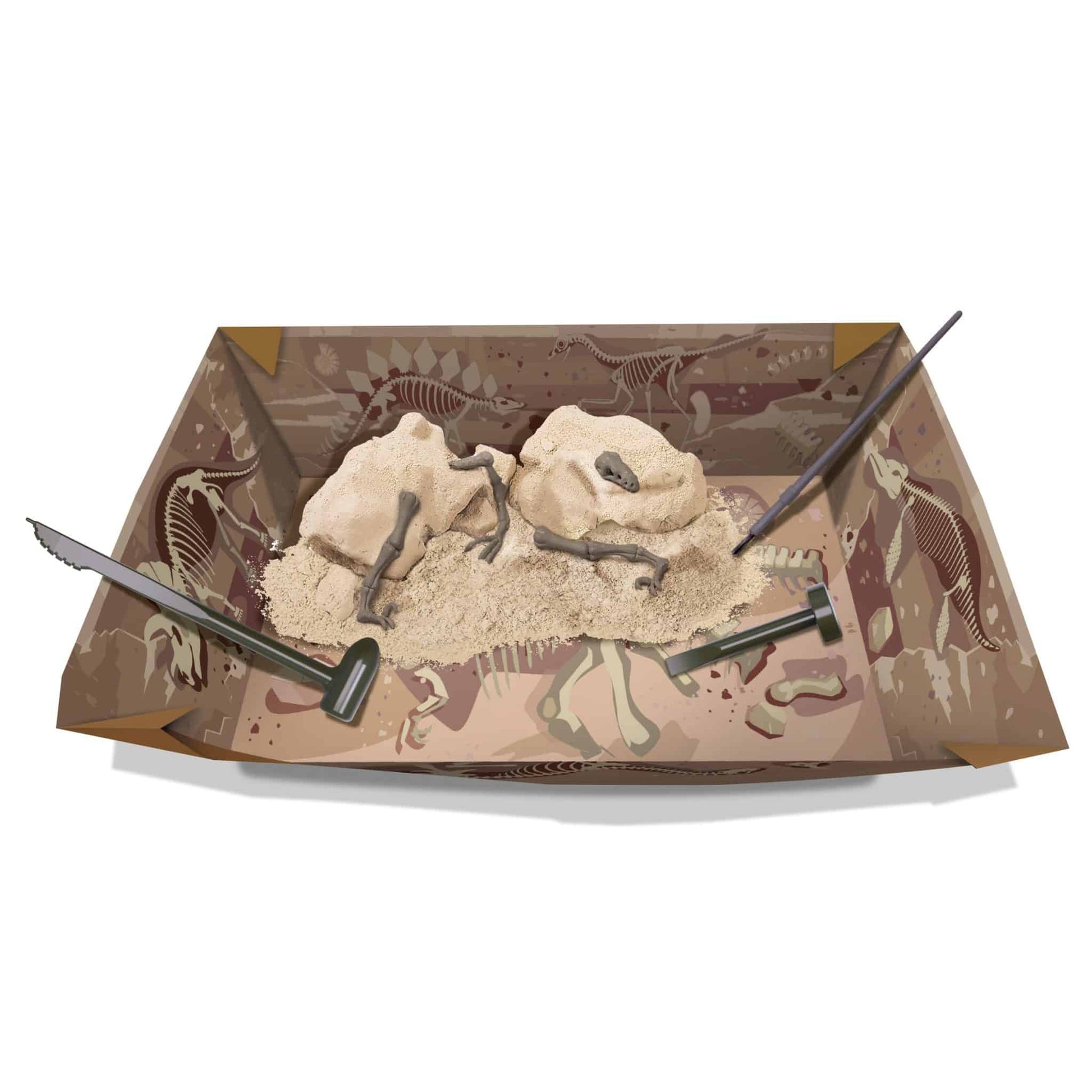 ילדים פלאונטולוגים ערכת חפירה דינואורים