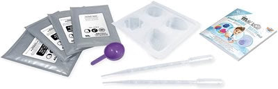 ערכת מדע לילדים, ניסויים לילדים, מיני מעבדה הכנת פצצות אמבטיה