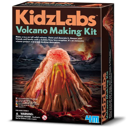 ערכת מדע לילדים - יצירת הר געש Kidzlabs