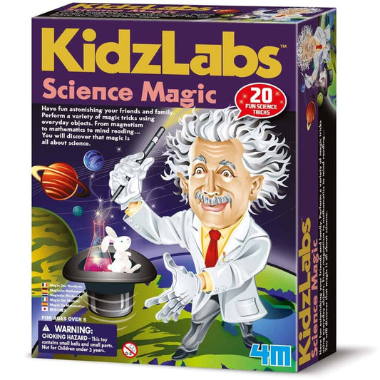 ערכת קסם ומדע kidzlabs לילדים