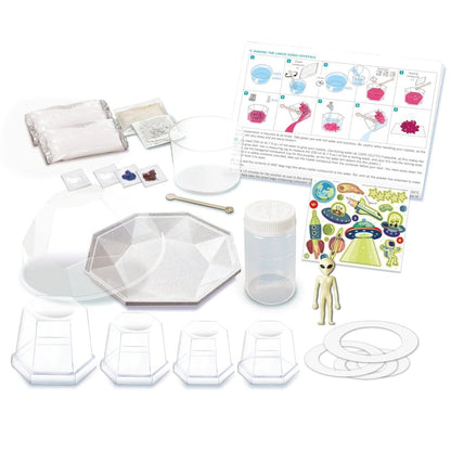 ערכת מדע לילדים, גידול גבישים, חממת קריסטל בחלל החיצון - 4m