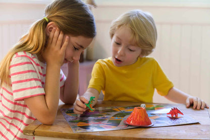 ערכת יצירה ומדע לילדים, עולם הדינוזאורים ערכה מורחבת