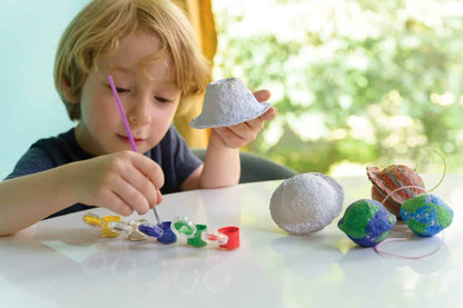 ערכת מדע לילדים, יצירה ירוקה בנייר דלאקס