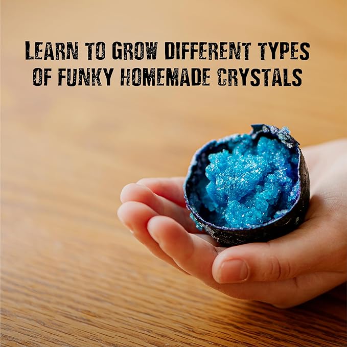 ערכת מדע לילדים, ניסויים בקריסטלים - איינשטיין, שיגעון הקריסטלים