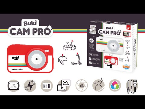 מצלמת אקסטרים לילדים Buki CamPro מבית בוקי צרפת  Buki France