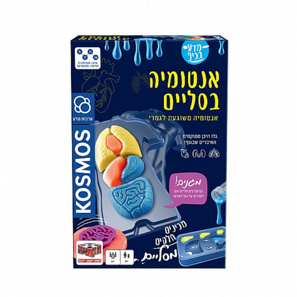 ערכת מדע לילדים, ערכת אנטומניה בסליים - ערכת מדע בכיף